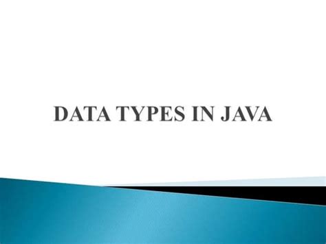 Java Programming Data Types に対する画像結果