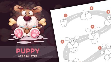 Image result for Cartoon Dog Drawing Tutorial