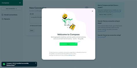 Toradh íomhá ar Install MongoDB Compass Windows 1.0