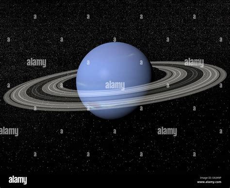 Neptune planet with rings hi-res stock photography and images - Alamy