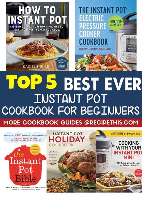 Best Instant Pot Cookbook For Beginners | Recipe This