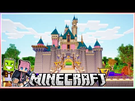 Minecraft Disney Castle Tutorial に対する画像結果