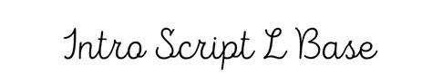 Intro Script Font എന്നതിനുള്ള ഇമേജ് ഫലം