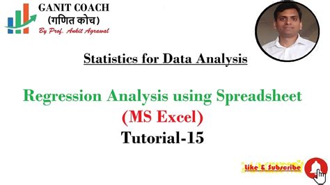 Image result for Excel Regression Analysis Tutorial