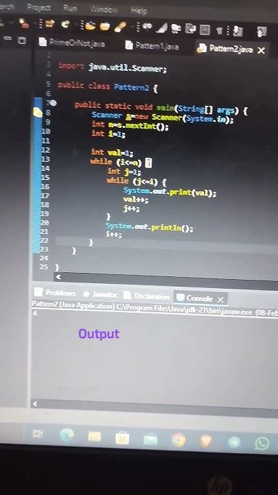 Image result for Patterns in Java for Gfg