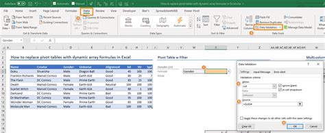 Image result for Excel Pivot Table From an Array