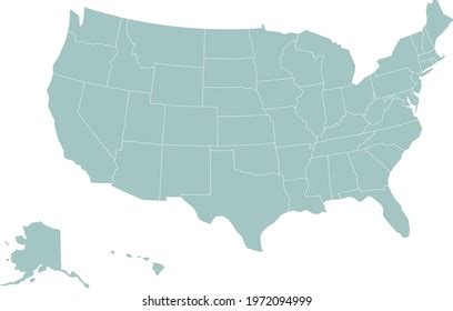 Image result for Simple Us Map Vector