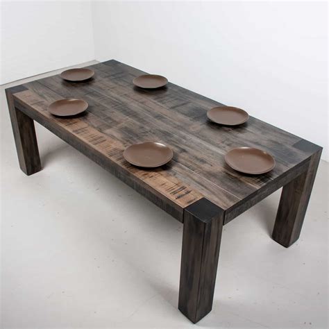 Toradh íomhá ar Dining Table Design Rustic