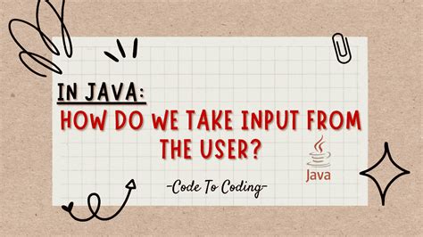 Image result for Bringing In. User Input Java