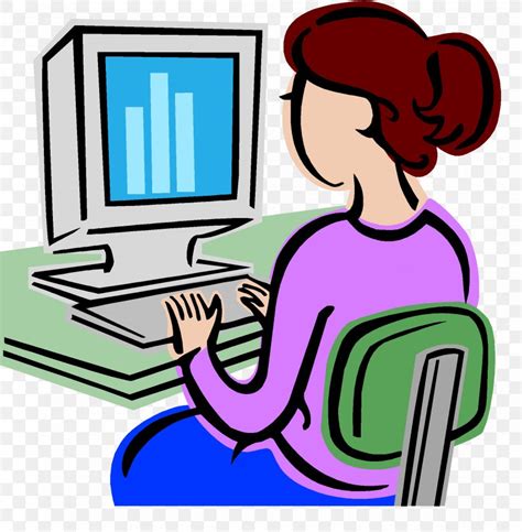 Image result for Computer Girl Cartoon