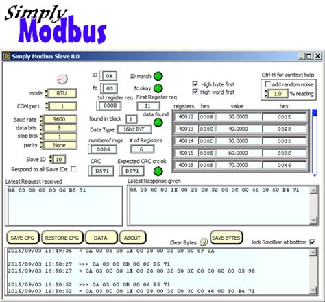 Toradh íomhá ar Modbus Programming
