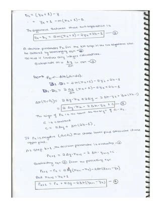 Bildergebnis für Computer Graphics Handwritten Notes PDF