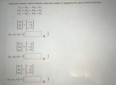 Matrix Inverse Method Exercise Solution に対する画像結果