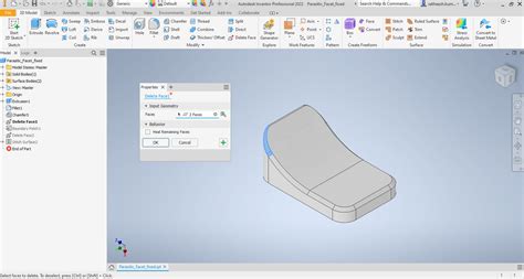 Toradh íomhá ar Inventor GUI