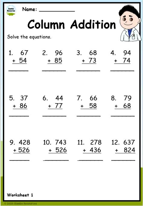 Image result for Math Addition for Grade 3