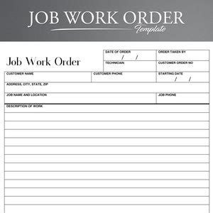 Image result for Maintenance Work Order Request Form