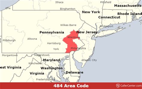 Image result for 484 Area Code