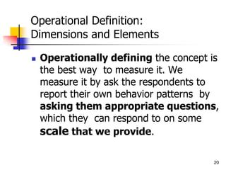 Image result for Operational Definition Slide