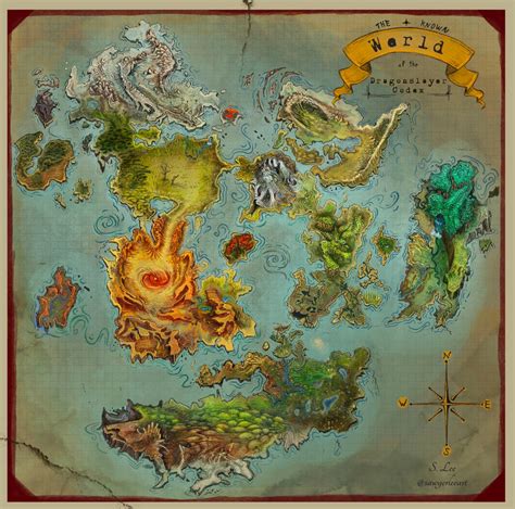 Image result for Slayers World Map