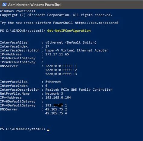 Image result for PowerShell Commands Network
