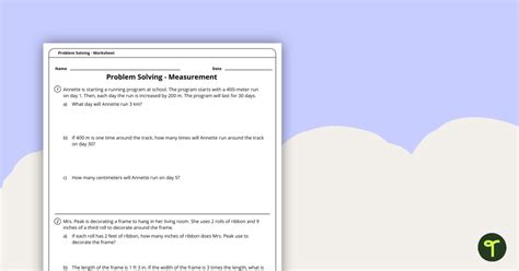 Toradh íomhá ar Problem Solving Engineering Worksheet