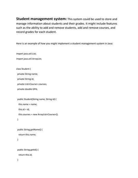 Image result for SLD of Student Management Sysyten Java Project