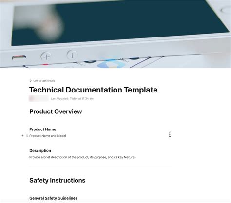 Image result for Technical Document Example