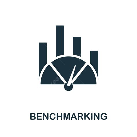 Monochrome Benchmarking Icon For Digital Transformation Data ...