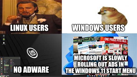 Image result for Linux Troll Windows