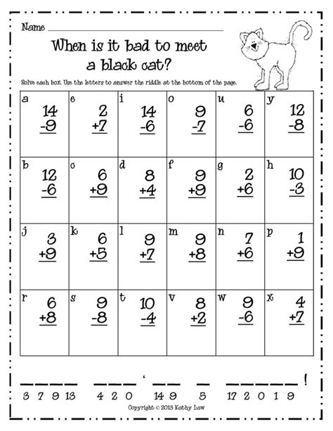 Image result for 1st Grade Math Problems Worksheets