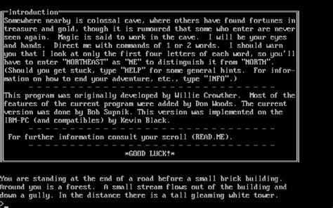 Classic Text-Based Computer Games に対する画像結果