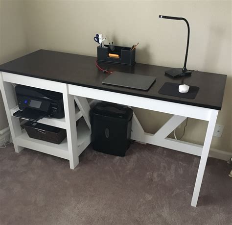 Image result for Computer Desk with Sliding Printer Shelf