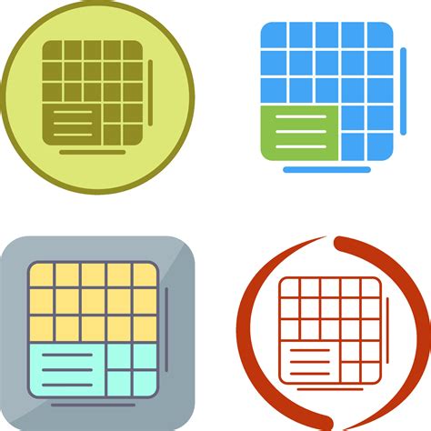 Image result for Table Data Frame Icon