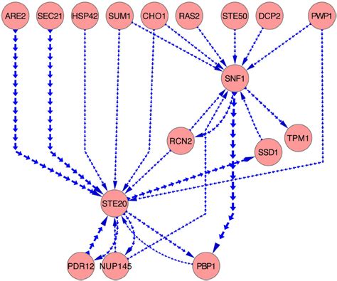 Toradh íomhá ar Causal Bayesian Network Telecom