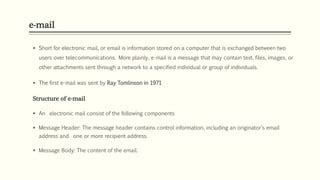 Image result for Short Note On HTTP and Email in Computer Network