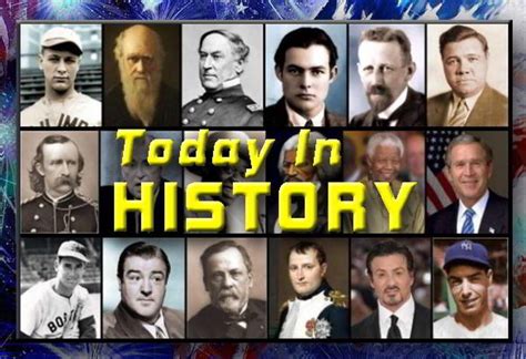 Image result for Today in History 1