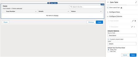 Image result for Salesforce Screen Flow DataTable