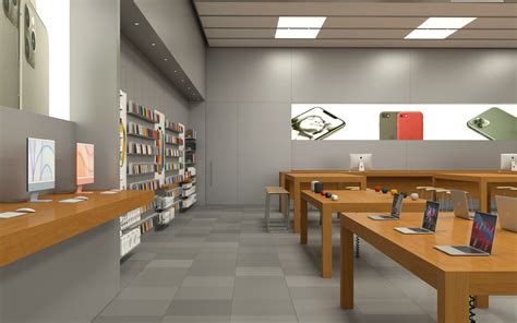 Image result for Apple Store 3D Model