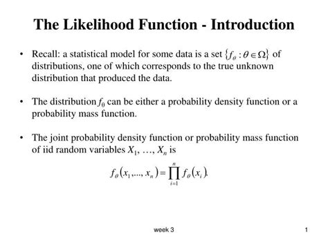 Image result for Likelihood Function Metacademy