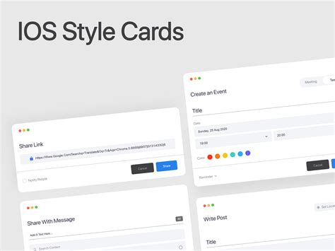 Image result for iOS Card Template
