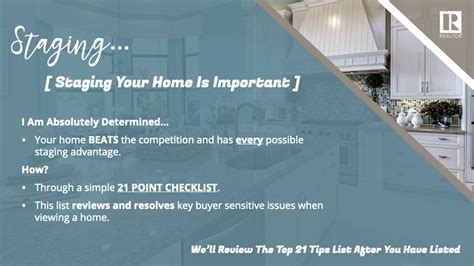 Résultat d’images pour Listing Presentation Script