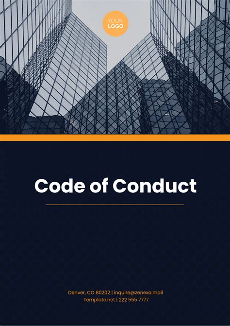 Image result for Code of Conduct Examples