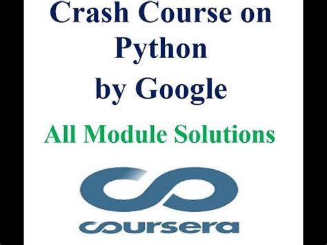 Image result for Crash Course On Python by Coursera