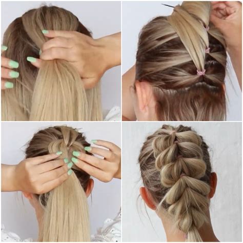 Image result for Pull through Braid Tutorial School