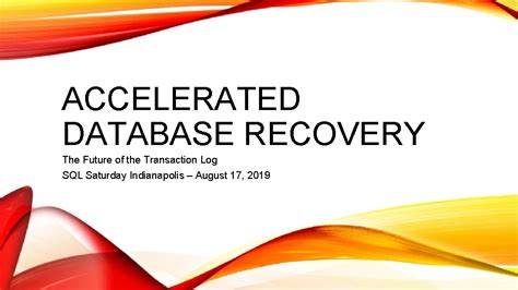 Image result for Accelerated Database Recovery
