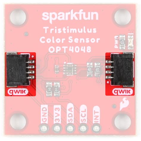 SparkFun Color Sensor に対する画像結果