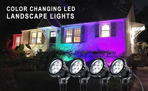 Image result for Color Changing LED Landscape Lighting