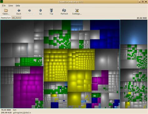 Linux Disk Scan Tool に対する画像結果