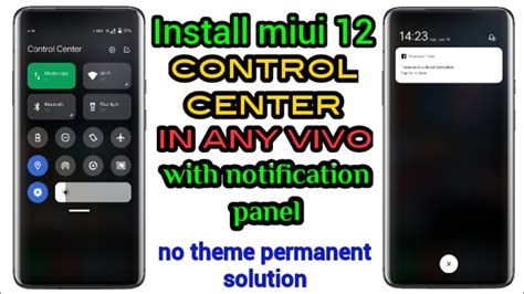 Toradh íomhá ar Android 12 Control Center