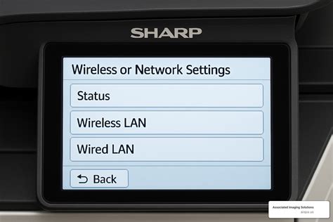 Image result for Sharp Printer Screen